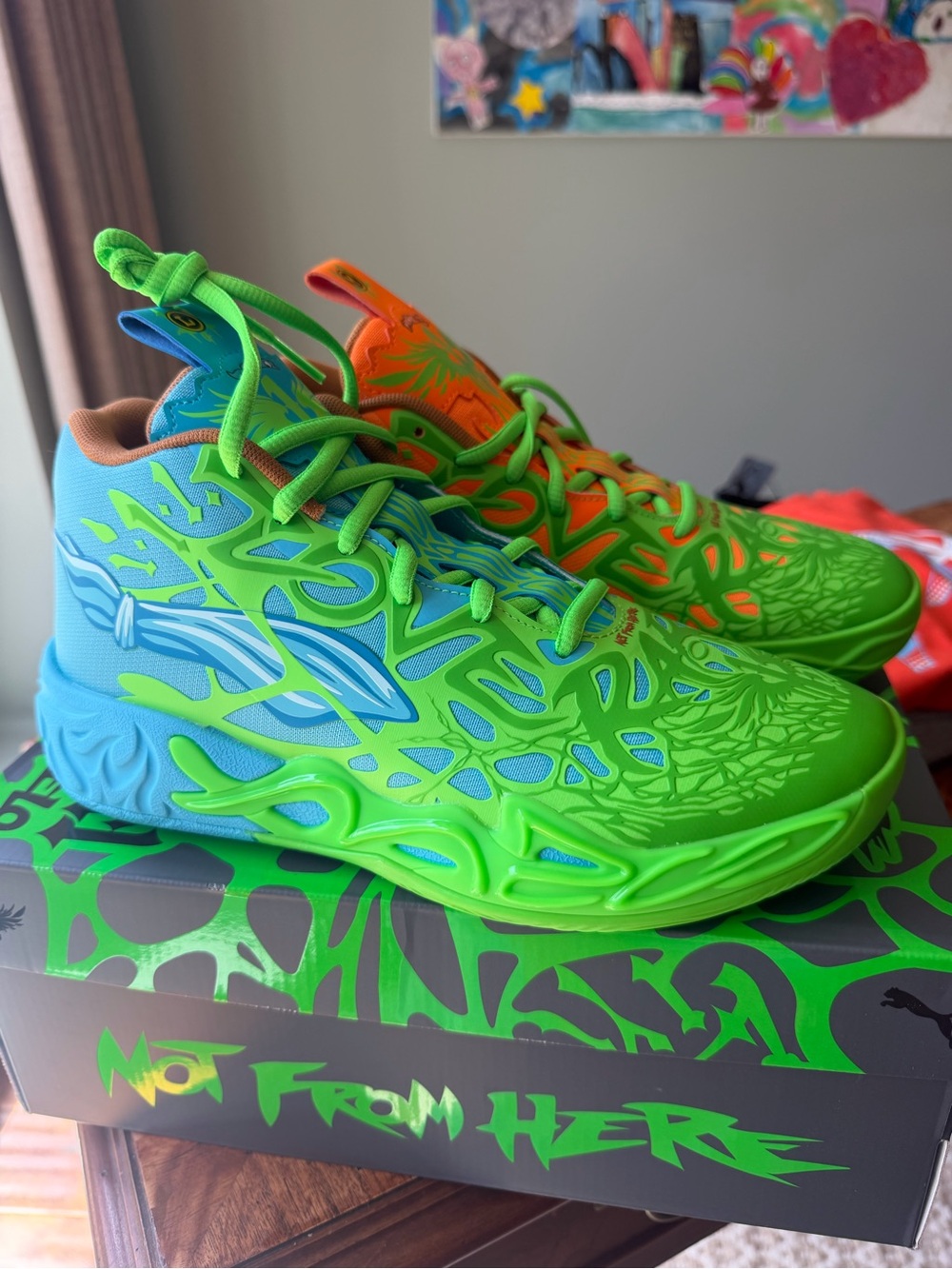 Puma x Lamelo ball basket ball shoes